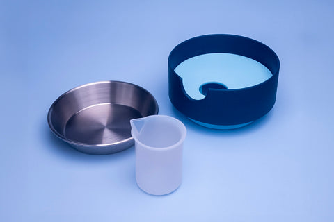 Ant-proof pet bowl "Rock pool". Edition 2.0