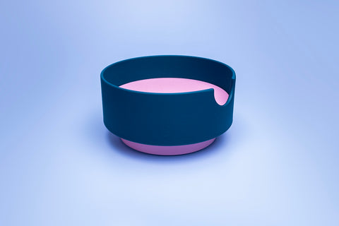 Ant-proof pet bowl "Salmon Sushi". Edition 2.0