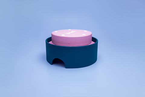 Ant-proof pet bowl "Salmon Sushi". Edition 2.0