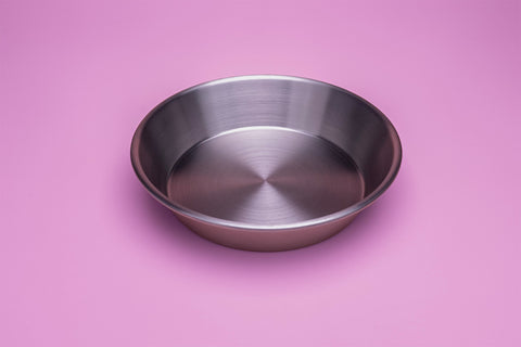 Extra steel feeding dish